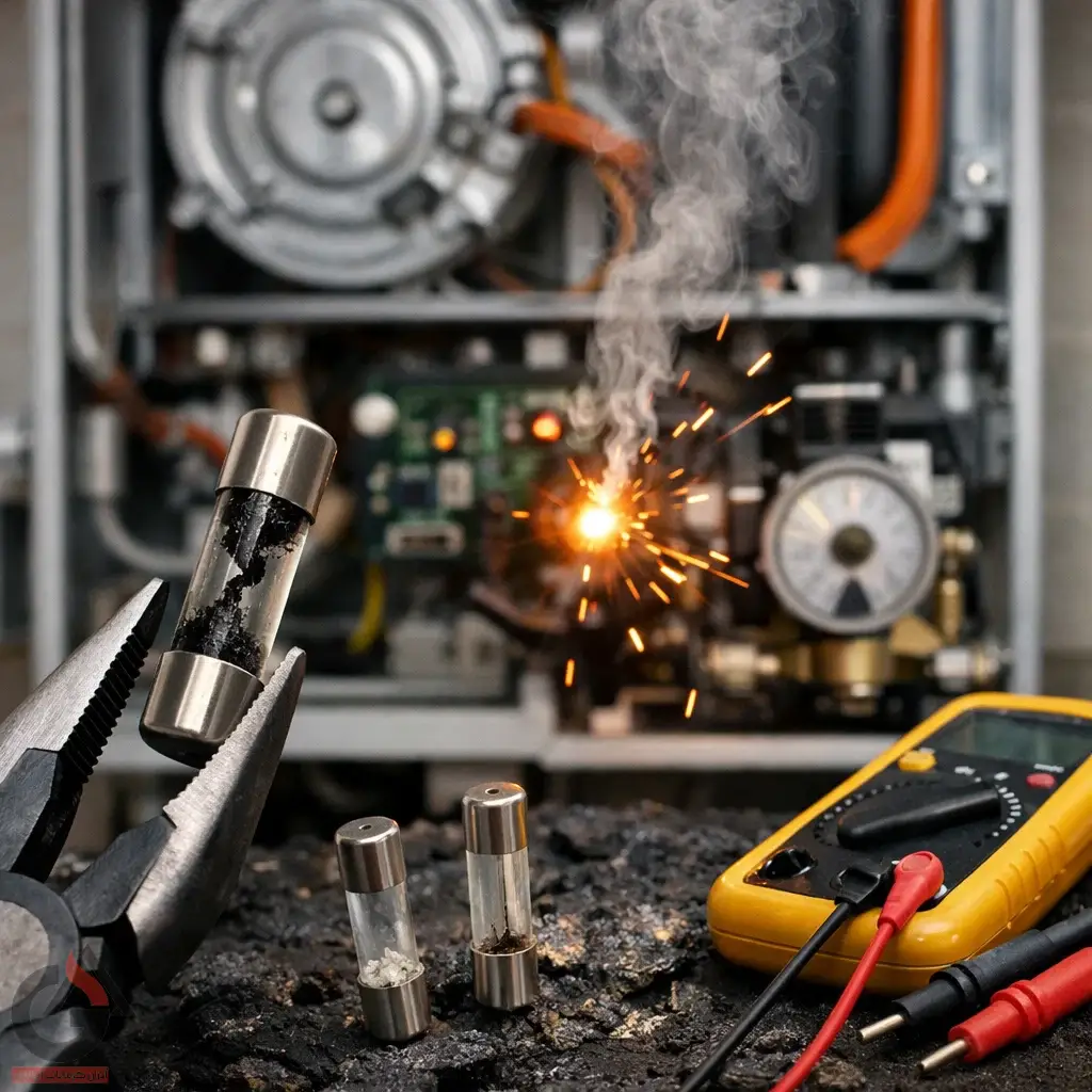 علل سوختن فیوز پکیج چیست؟ علتها و راهحلهای رفع مشکل علل سوختن فیوز پکیج چیست؟ علتها و راهحلهای رفع مشکل
